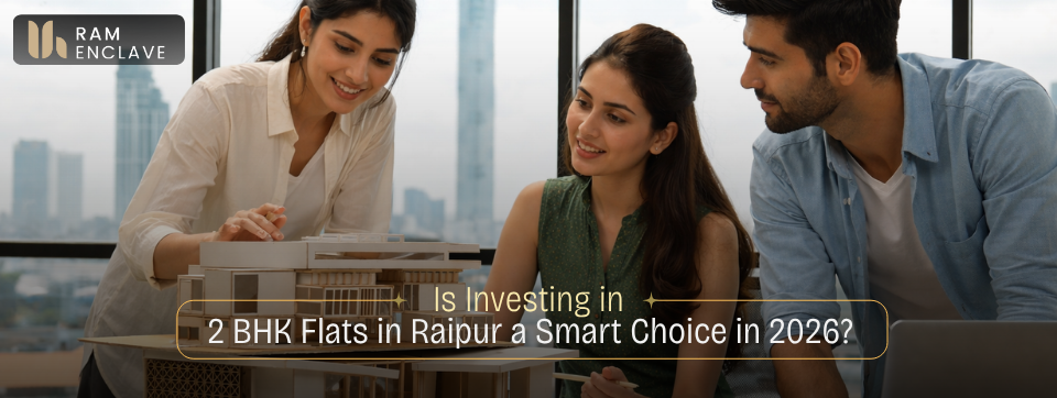 Read more about the article Is Investing in 2 BHK Flats in Raipur a Smart Choice in 2026?