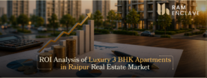 Read more about the article ROI Analysis of Luxury 3 BHK Apartments in Raipur Real Estate Market